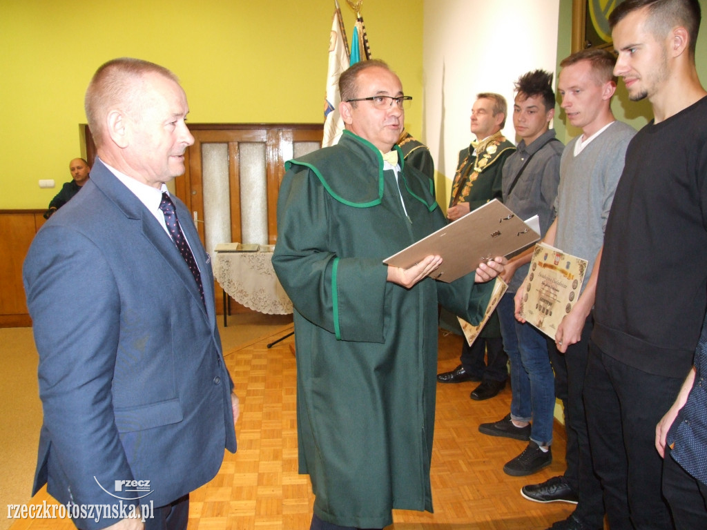 Wręczenie świadectw czeladniczych
