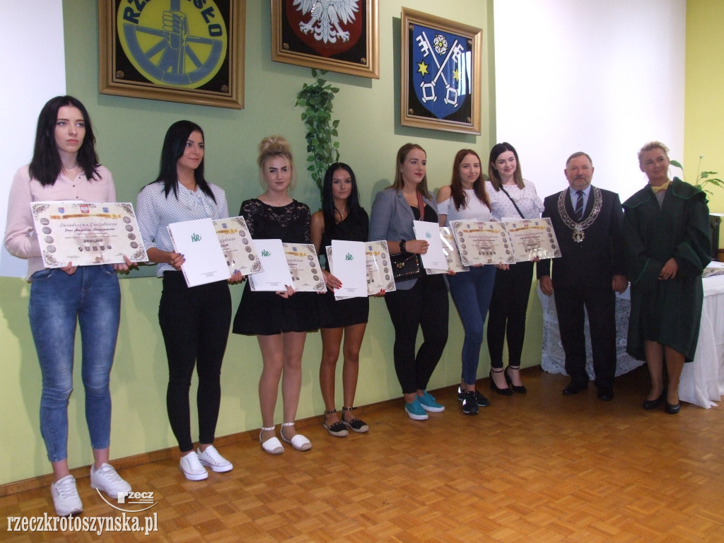 Wręczenie świadectw czeladniczych