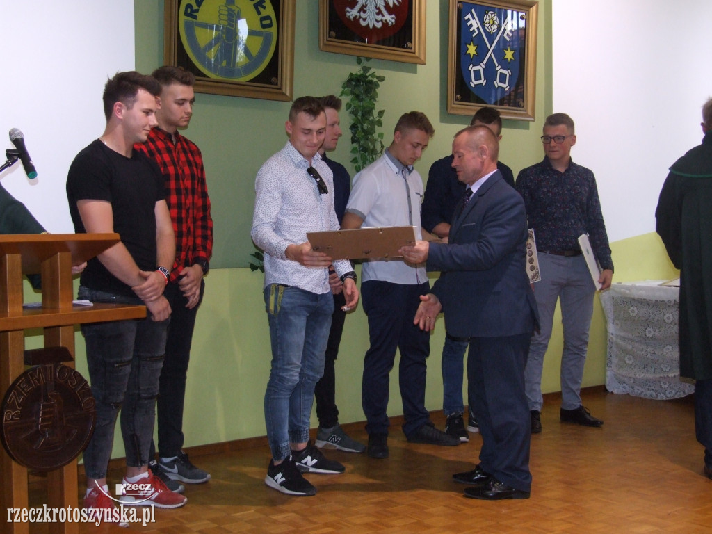 Wręczenie świadectw czeladniczych