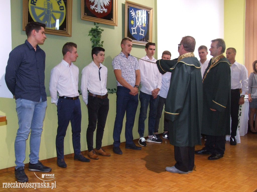 Wręczenie świadectw czeladniczych