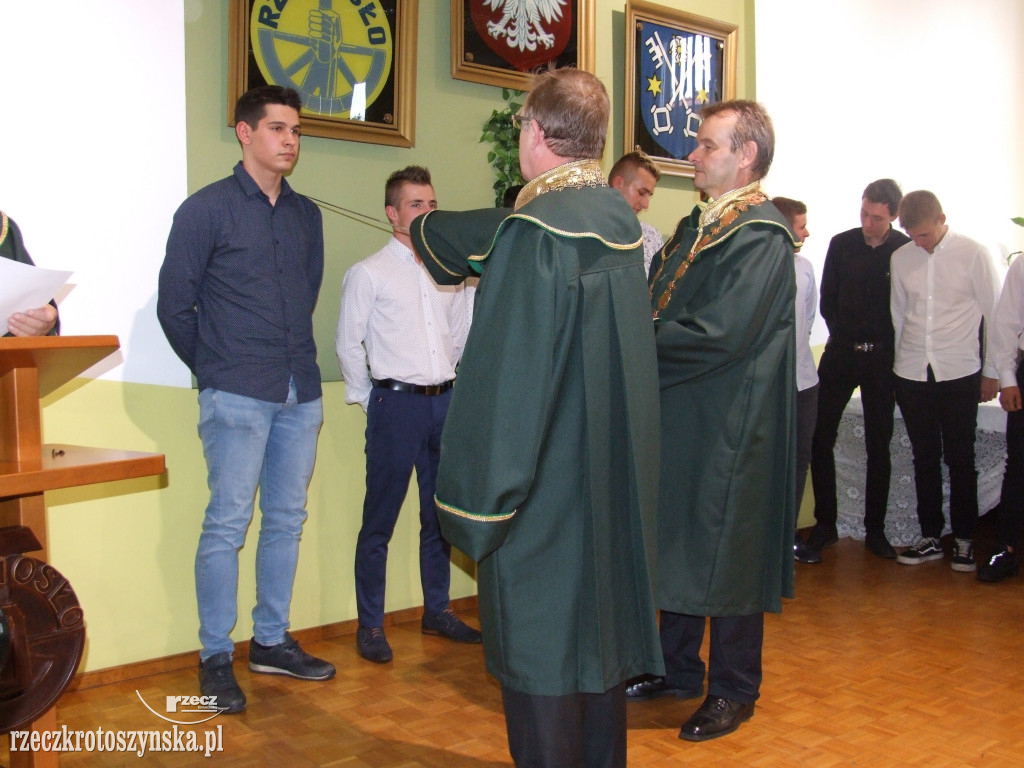 Wręczenie świadectw czeladniczych