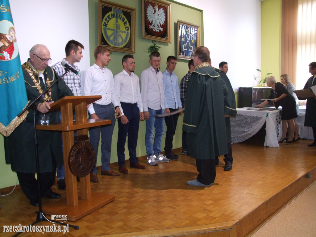 Wręczenie świadectw czeladniczych
