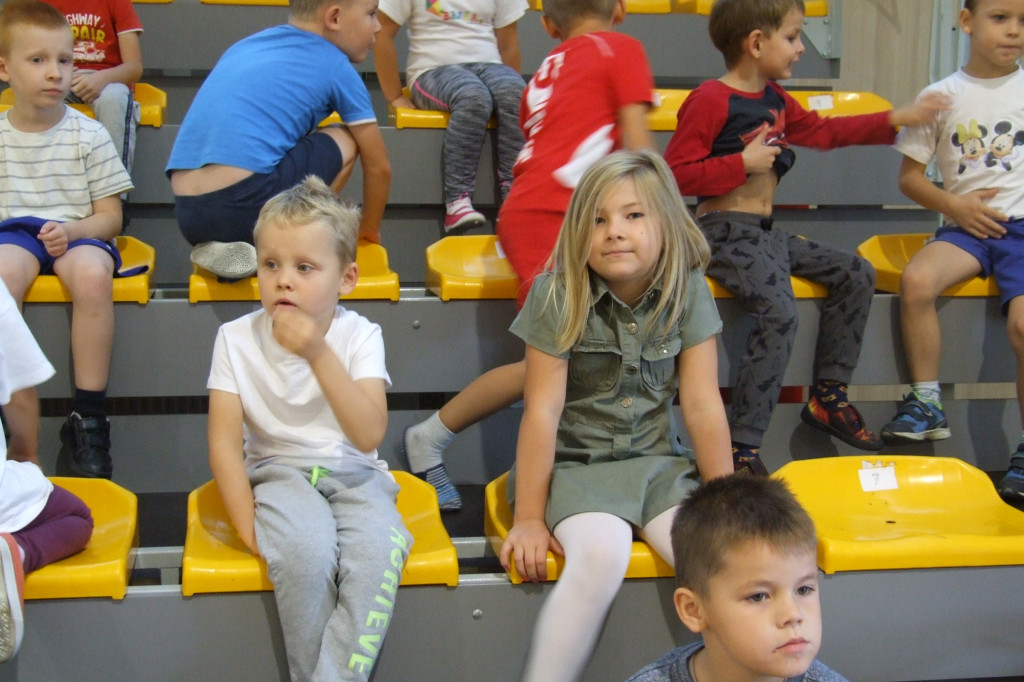 Zawody sportowe przedszkolaków