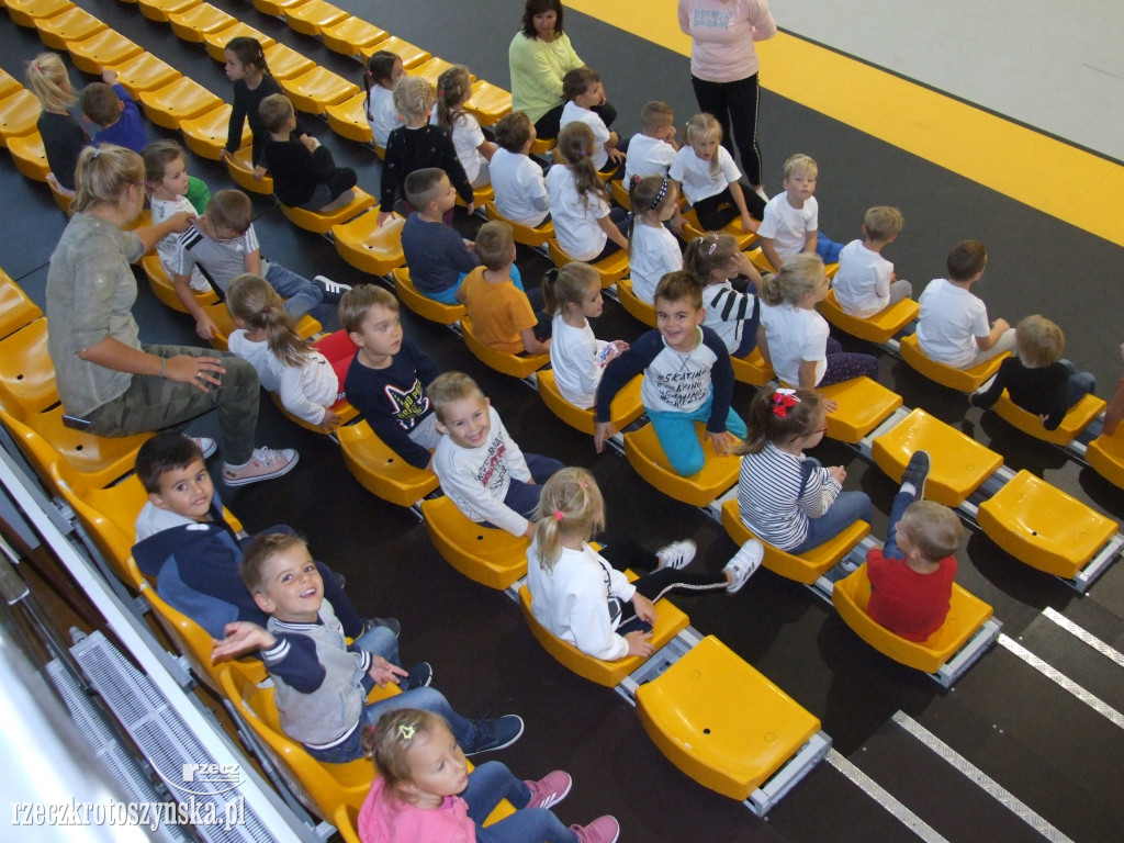 Zawody sportowe przedszkolaków