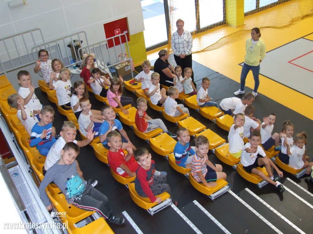 Zawody sportowe przedszkolaków