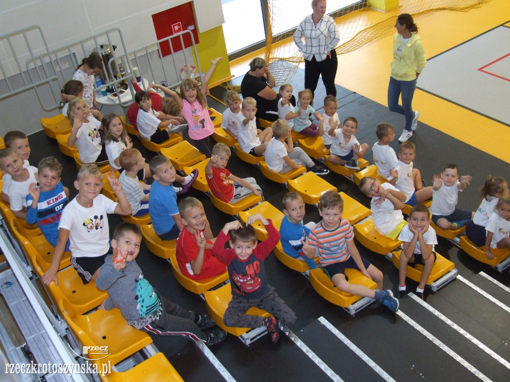 Zawody sportowe przedszkolaków