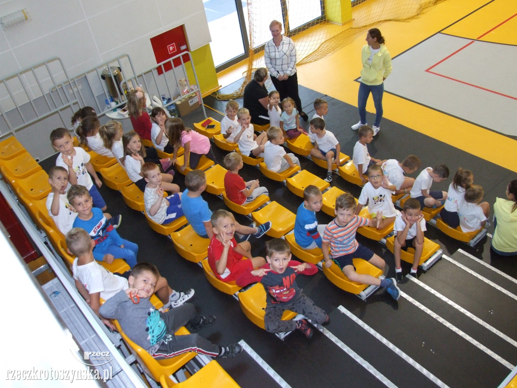 Zawody sportowe przedszkolaków