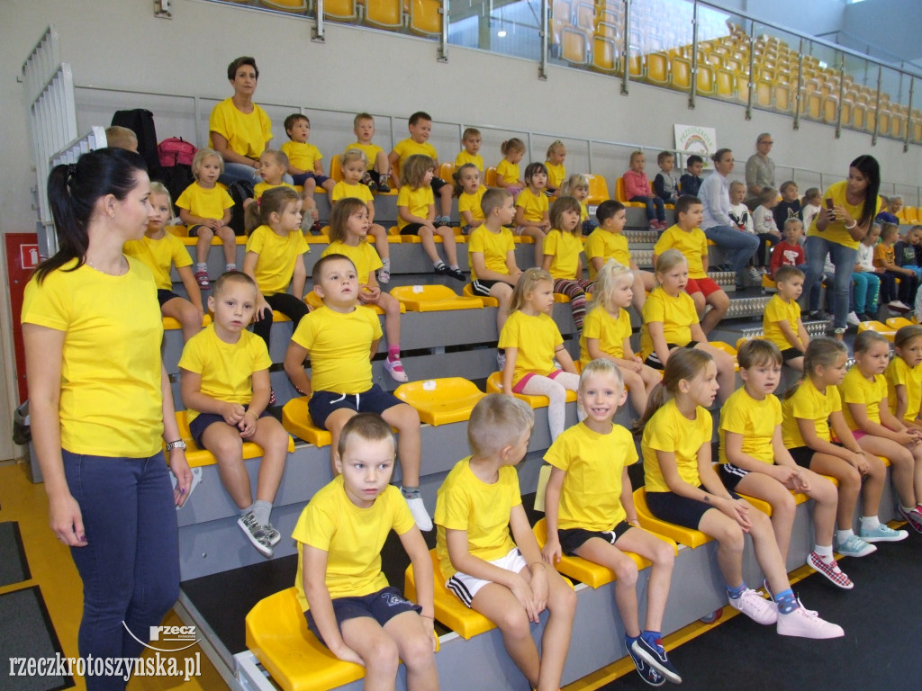 Zawody sportowe przedszkolaków