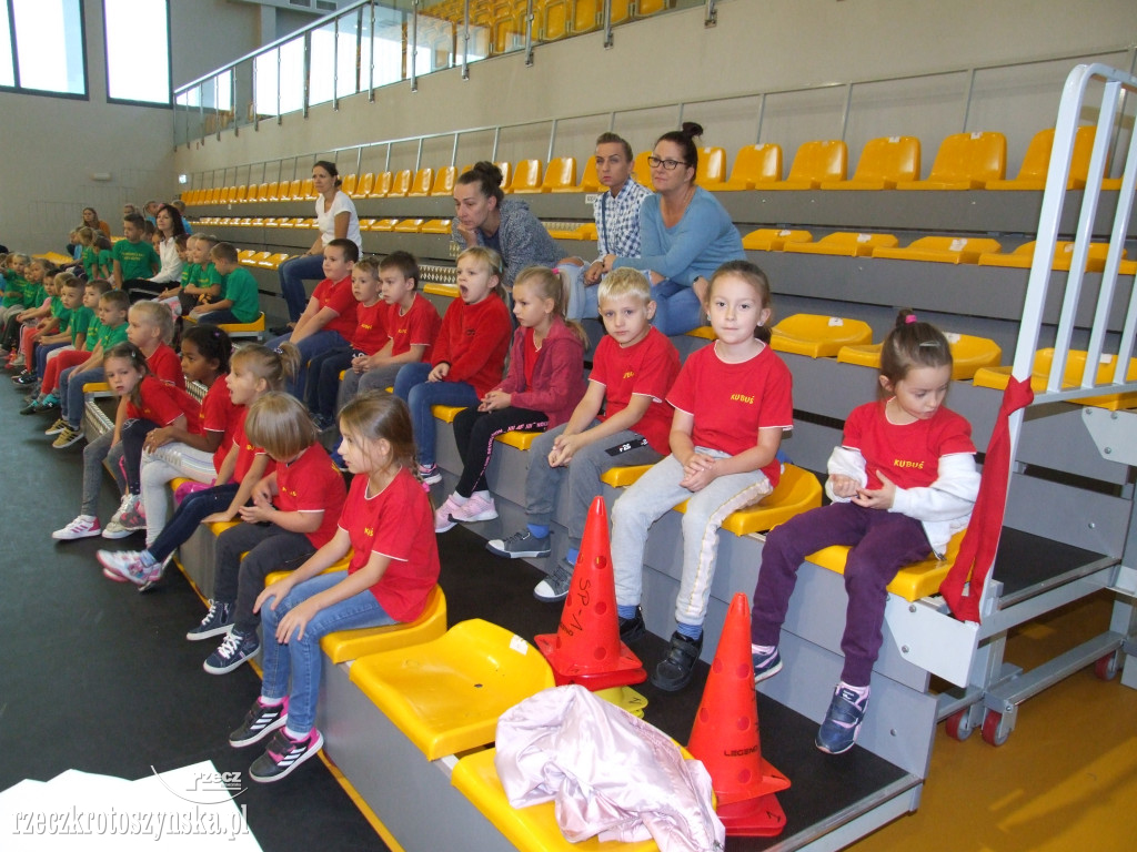 Zawody sportowe przedszkolaków