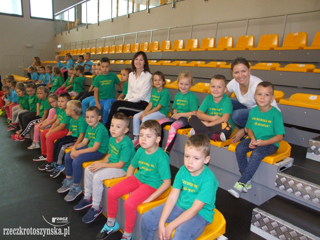 Zawody sportowe przedszkolaków
