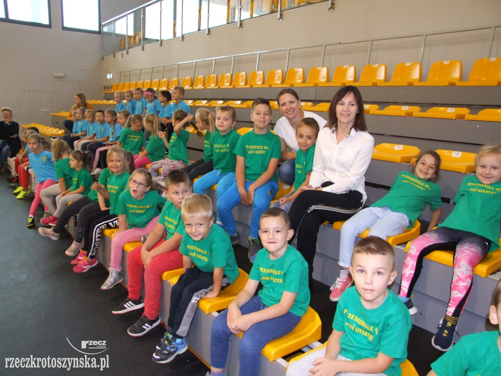 Zawody sportowe przedszkolaków