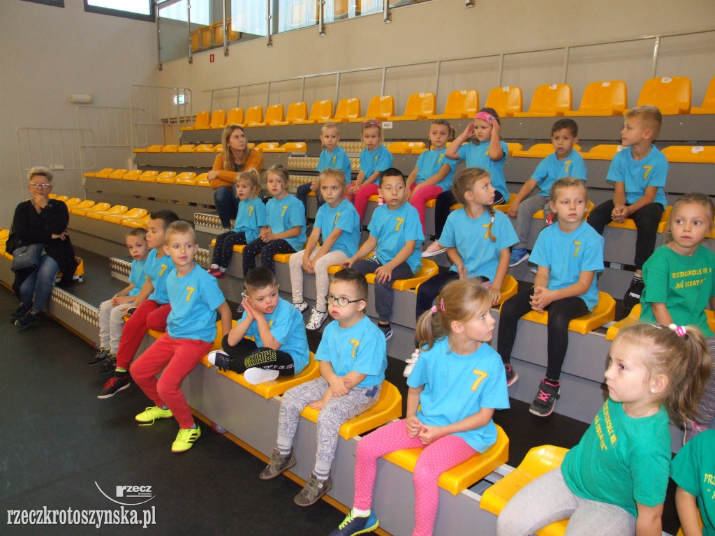Zawody sportowe przedszkolaków