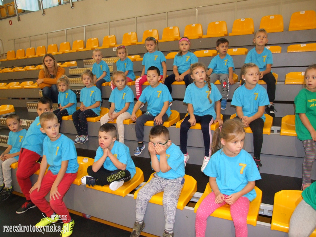 Zawody sportowe przedszkolaków