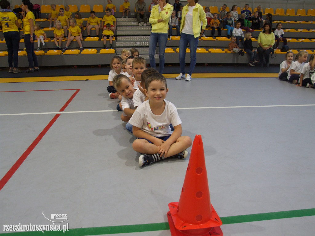 Zawody sportowe przedszkolaków