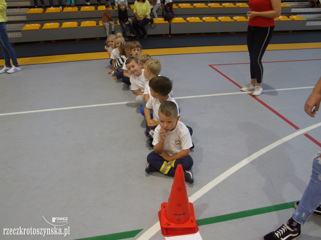 Zawody sportowe przedszkolaków
