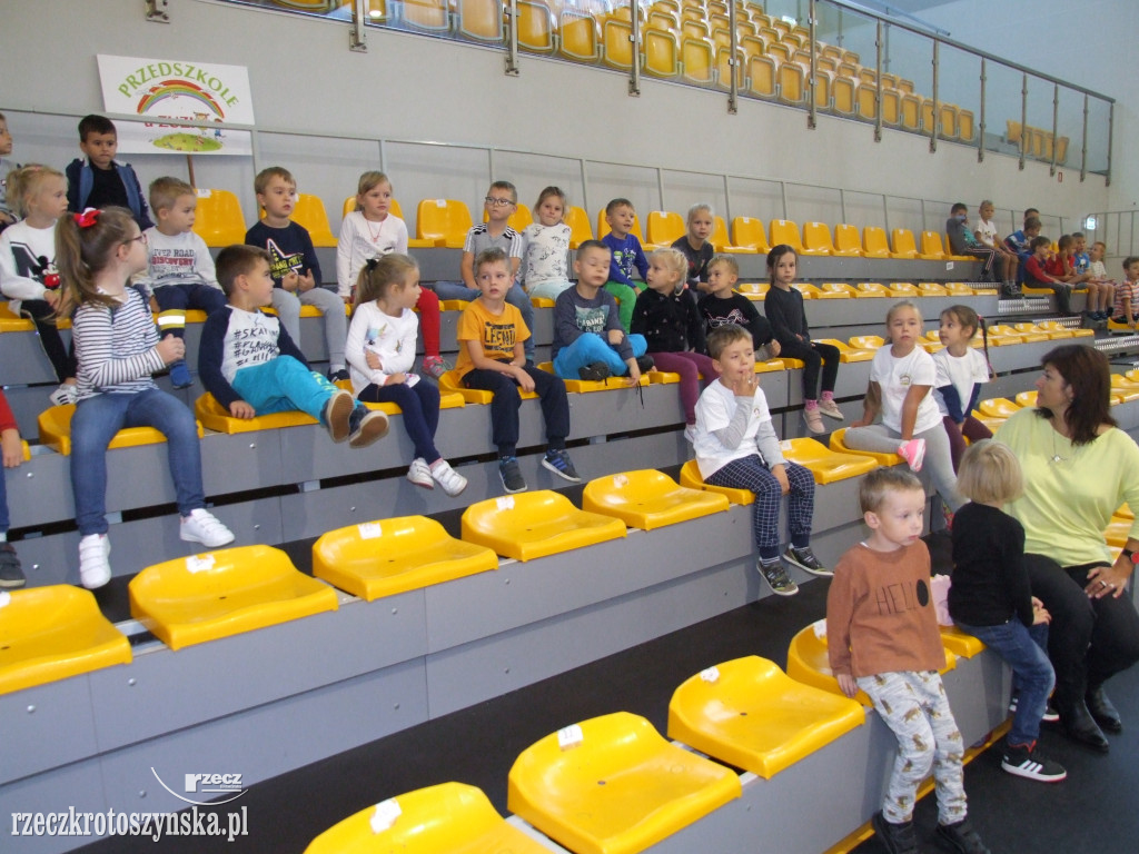 Zawody sportowe przedszkolaków