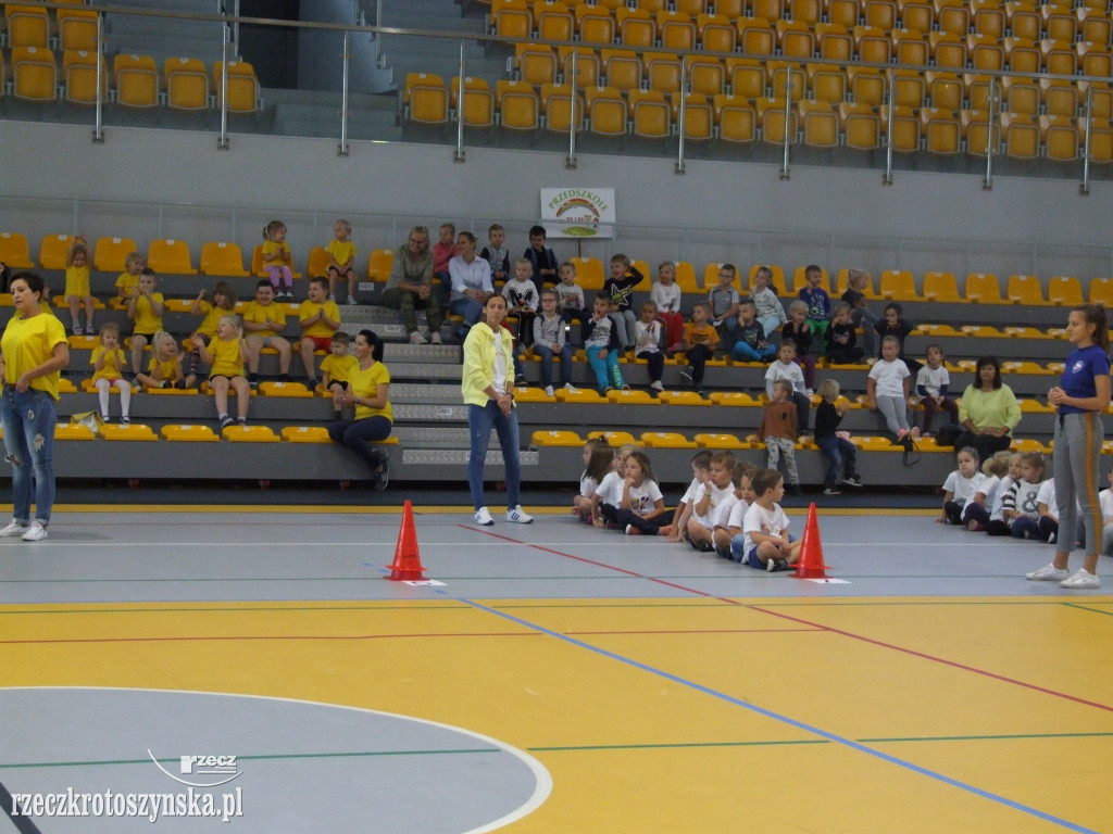 Zawody sportowe przedszkolaków