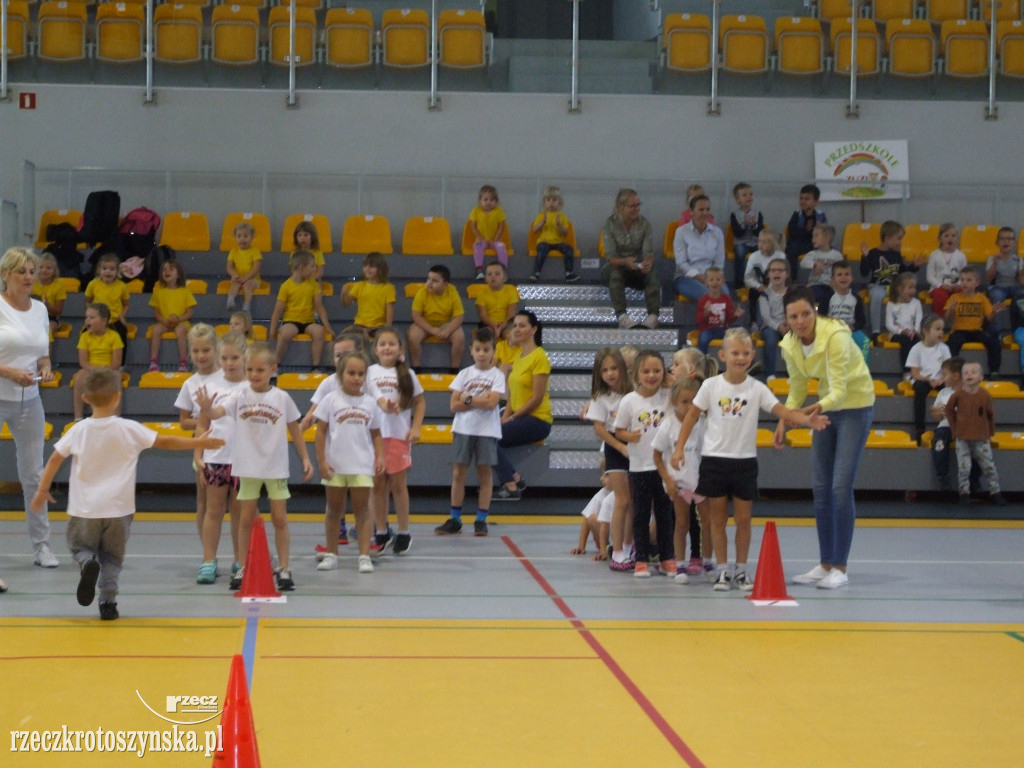 Zawody sportowe przedszkolaków