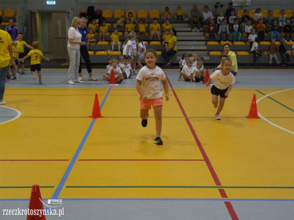 Zawody sportowe przedszkolaków