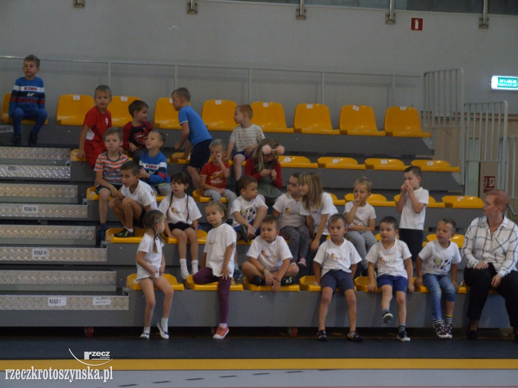 Zawody sportowe przedszkolaków