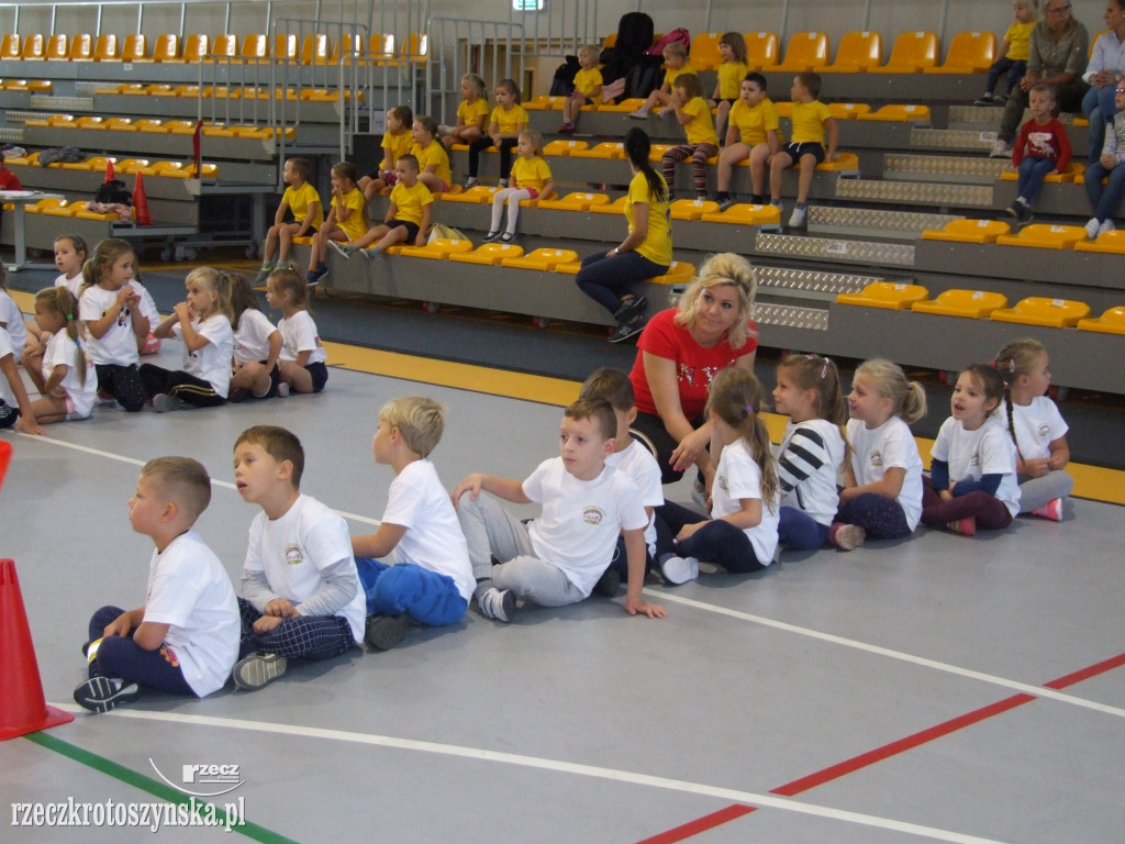Zawody sportowe przedszkolaków
