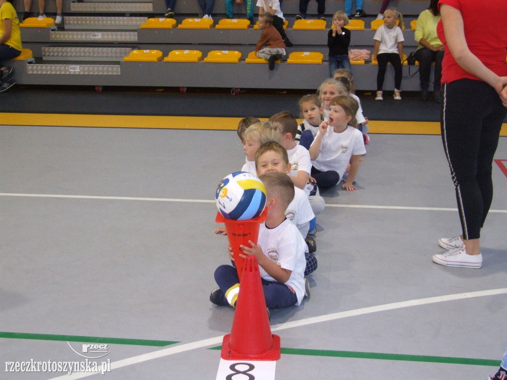Zawody sportowe przedszkolaków