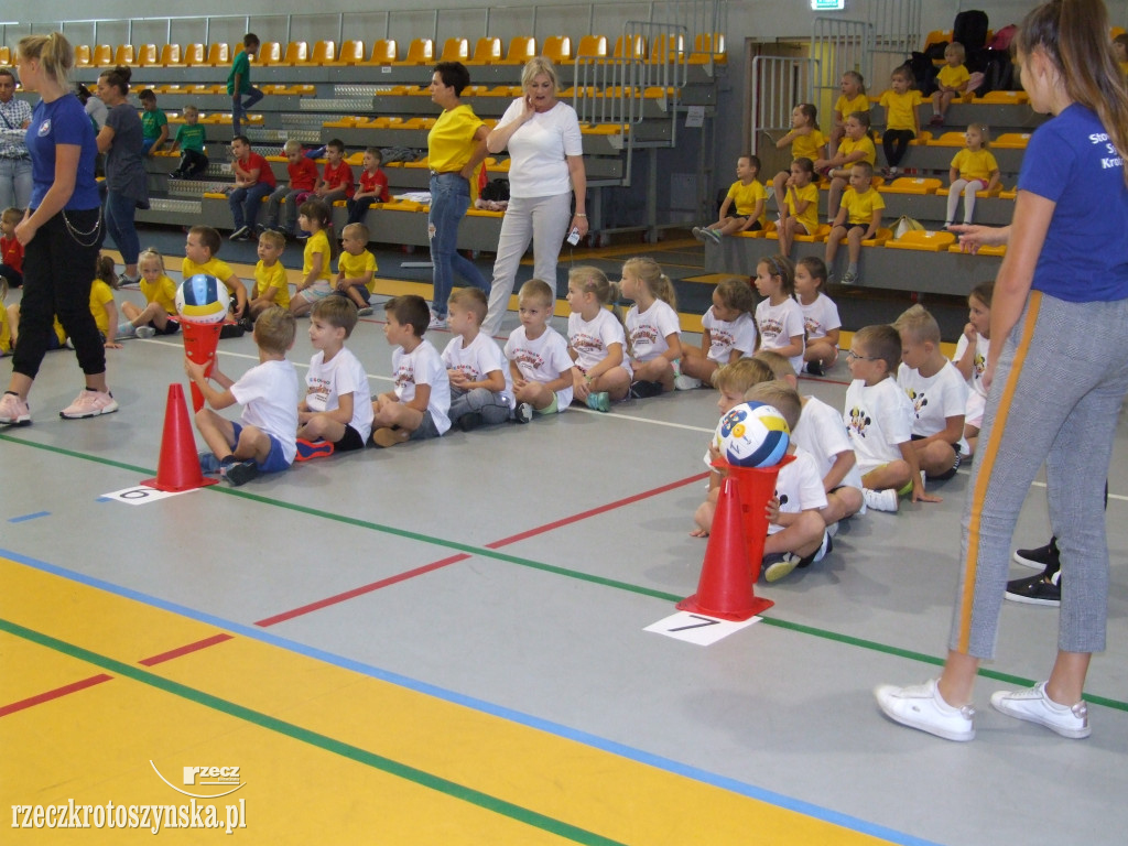 Zawody sportowe przedszkolaków