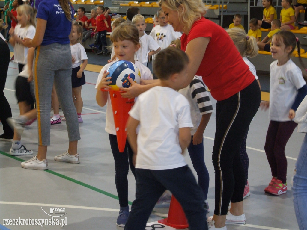 Zawody sportowe przedszkolaków