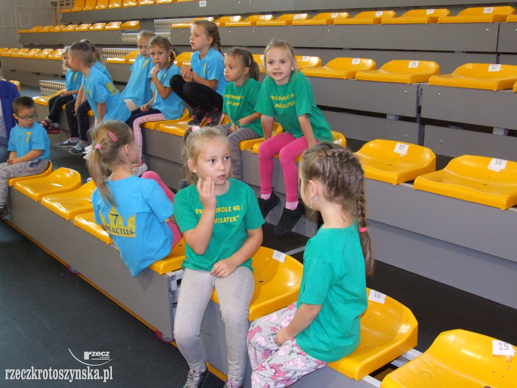 Zawody sportowe przedszkolaków