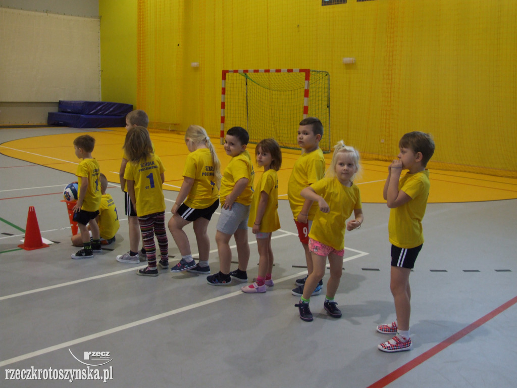 Zawody sportowe przedszkolaków