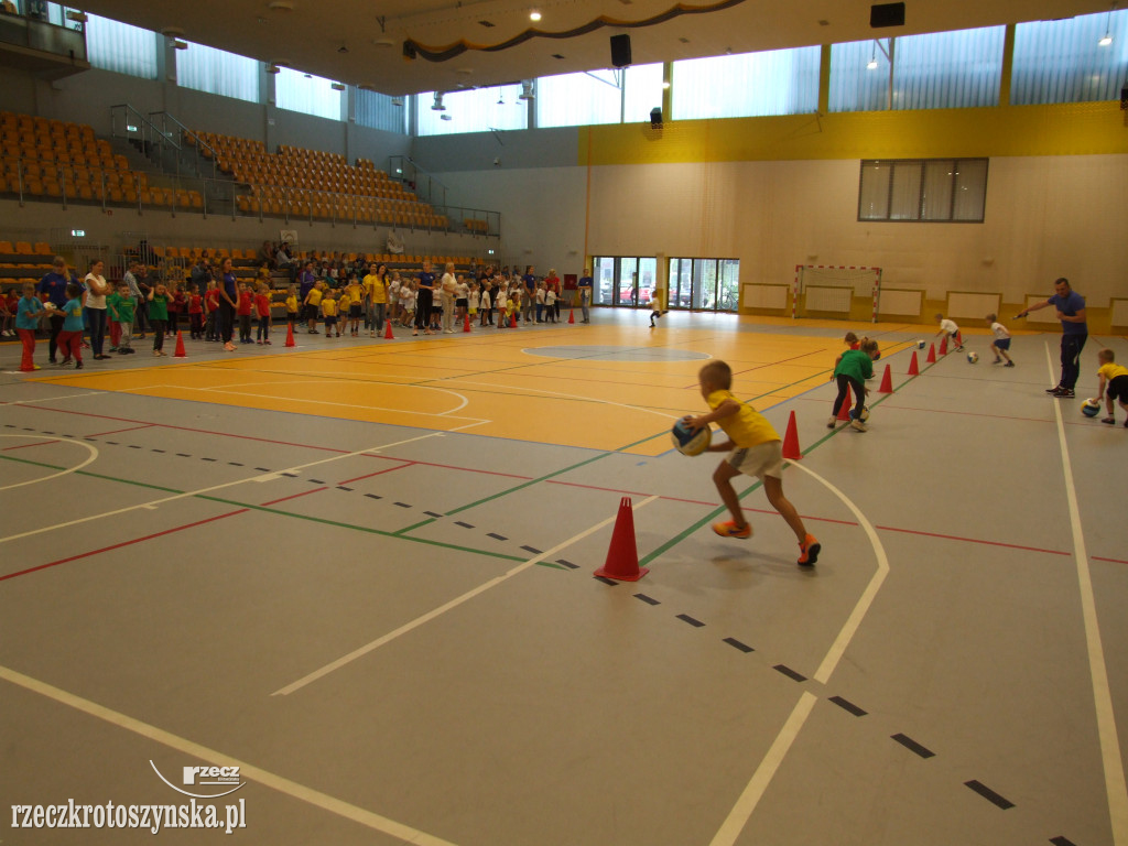Zawody sportowe przedszkolaków