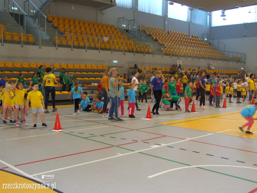 Zawody sportowe przedszkolaków