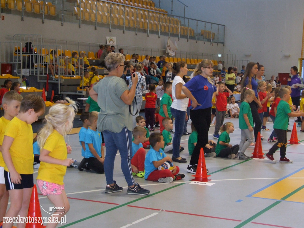 Zawody sportowe przedszkolaków