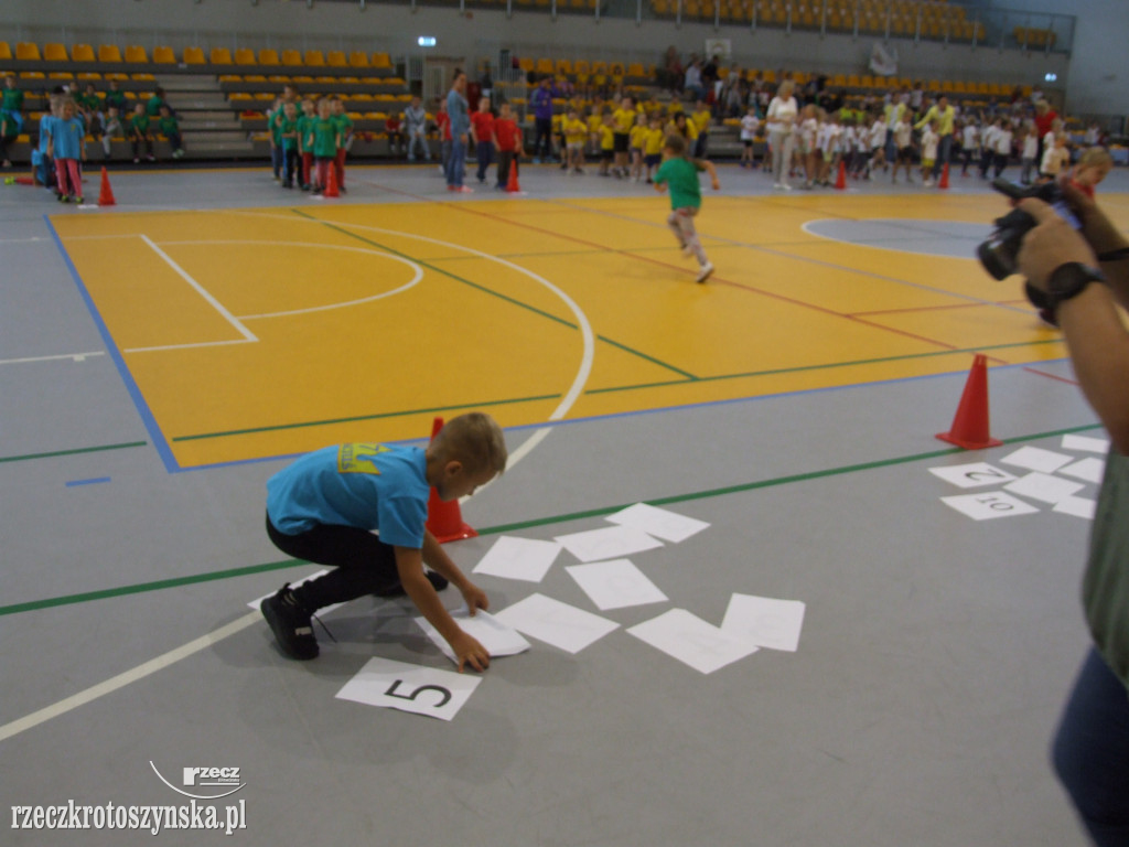 Zawody sportowe przedszkolaków