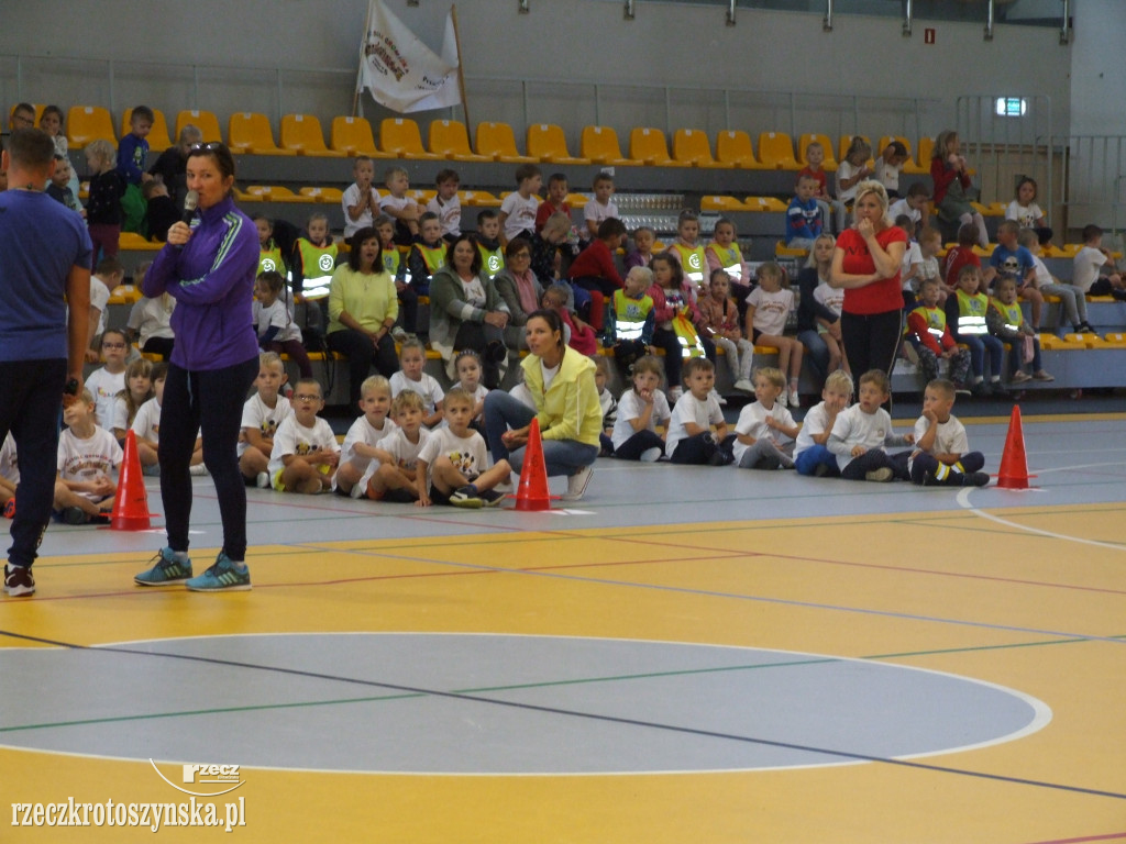 Zawody sportowe przedszkolaków