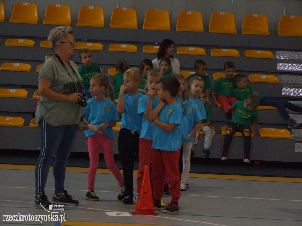 Zawody sportowe przedszkolaków