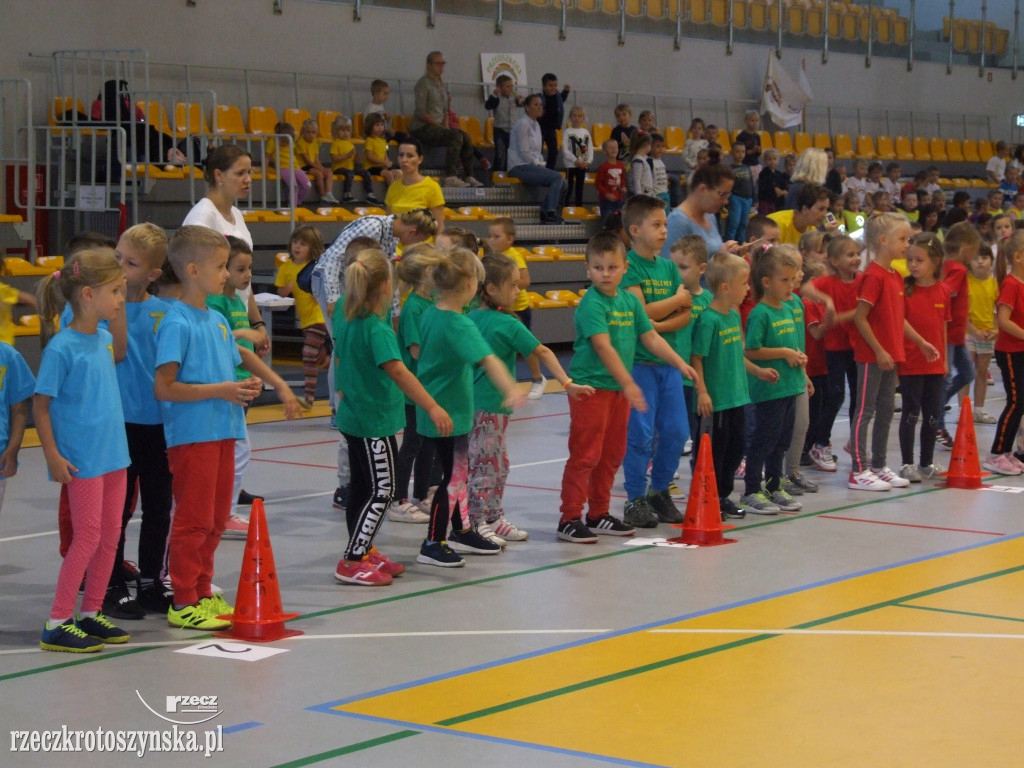 Zawody sportowe przedszkolaków