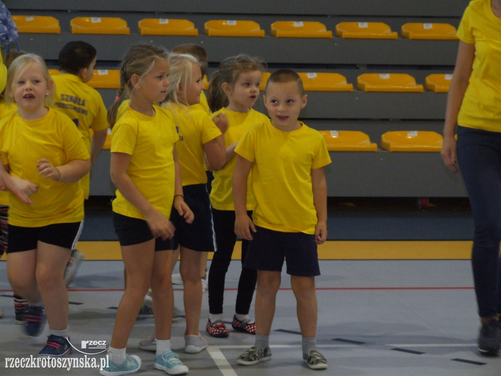 Zawody sportowe przedszkolaków