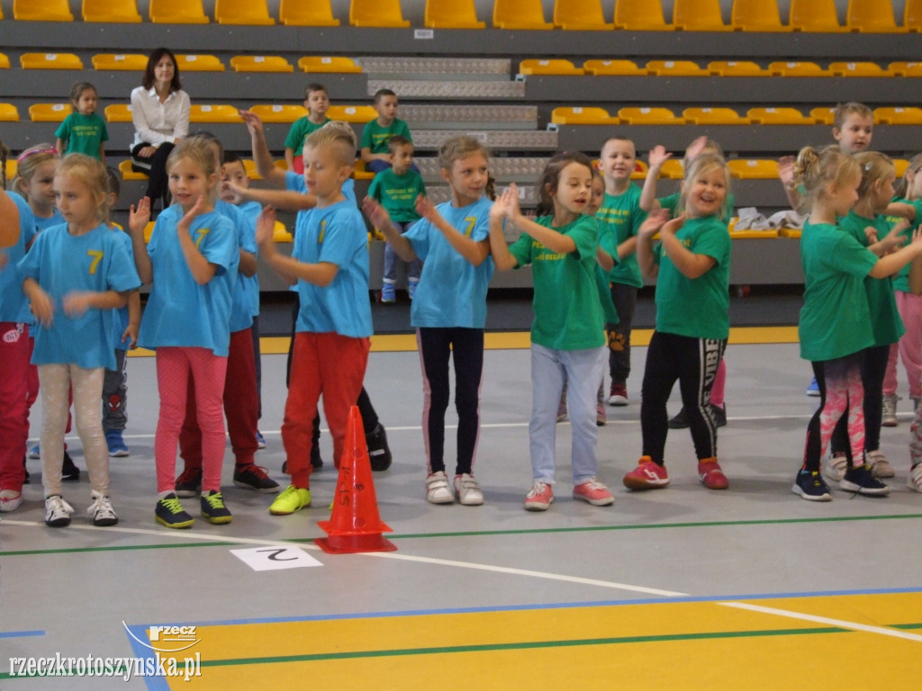 Zawody sportowe przedszkolaków