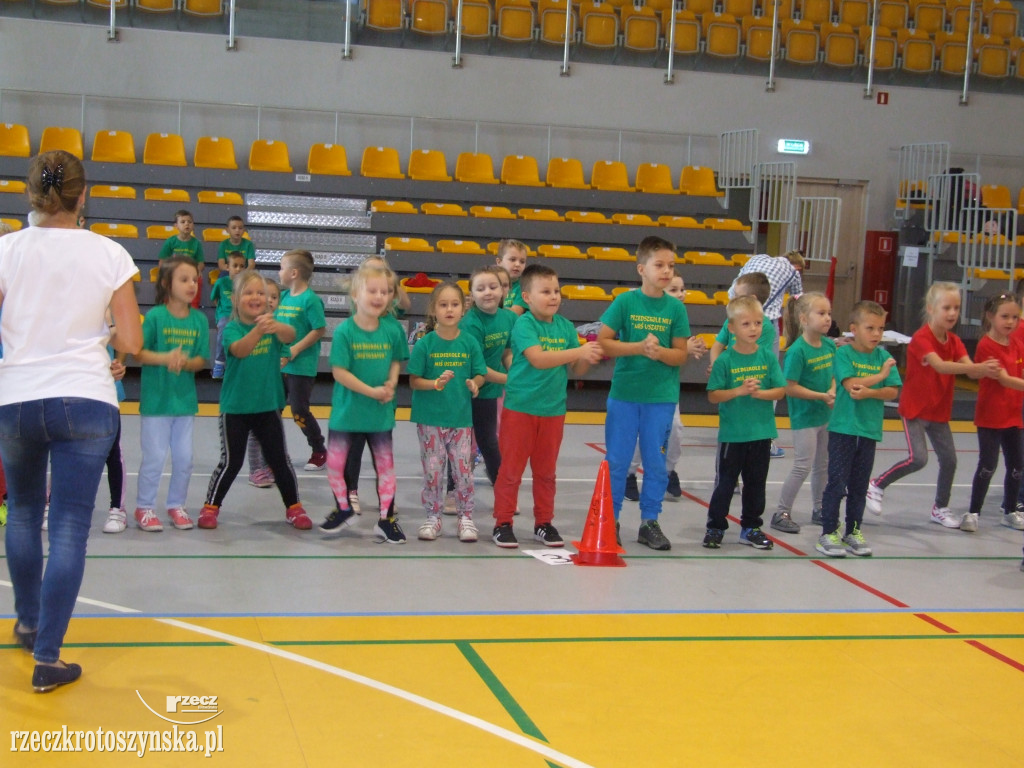 Zawody sportowe przedszkolaków