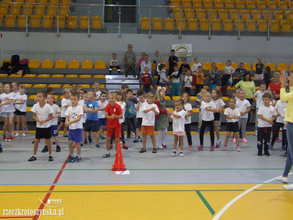 Zawody sportowe przedszkolaków