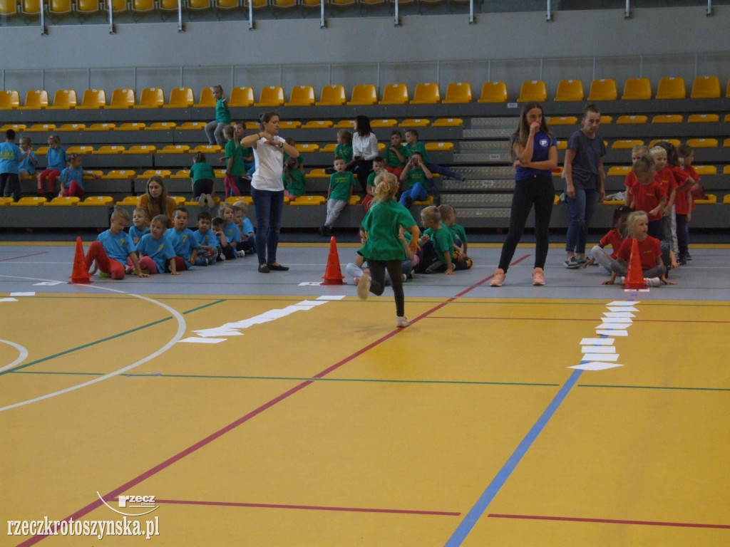 Zawody sportowe przedszkolaków