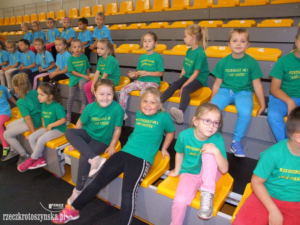 Zawody sportowe przedszkolaków