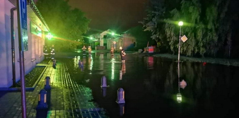 Koźmin ul. Kopernika - foto OSP CZARNY SAD
