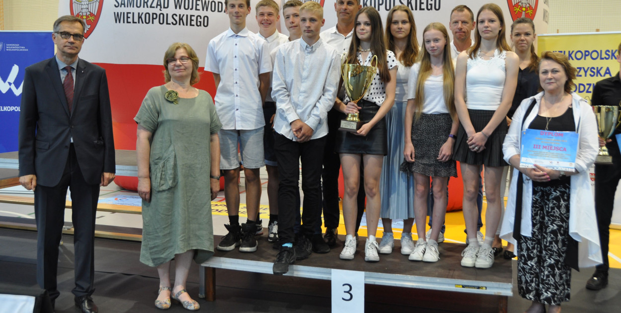 Trzecie miejsce w Wielkopolskich Igrzyskach Młodzieży Szkolnej to duży sukces uczniów SP8