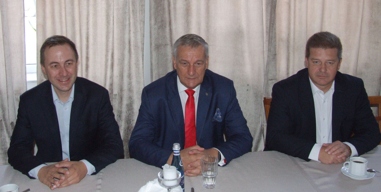 Konrad Nowacki, Wiesław Szczepański i Zbigniew Brodziak