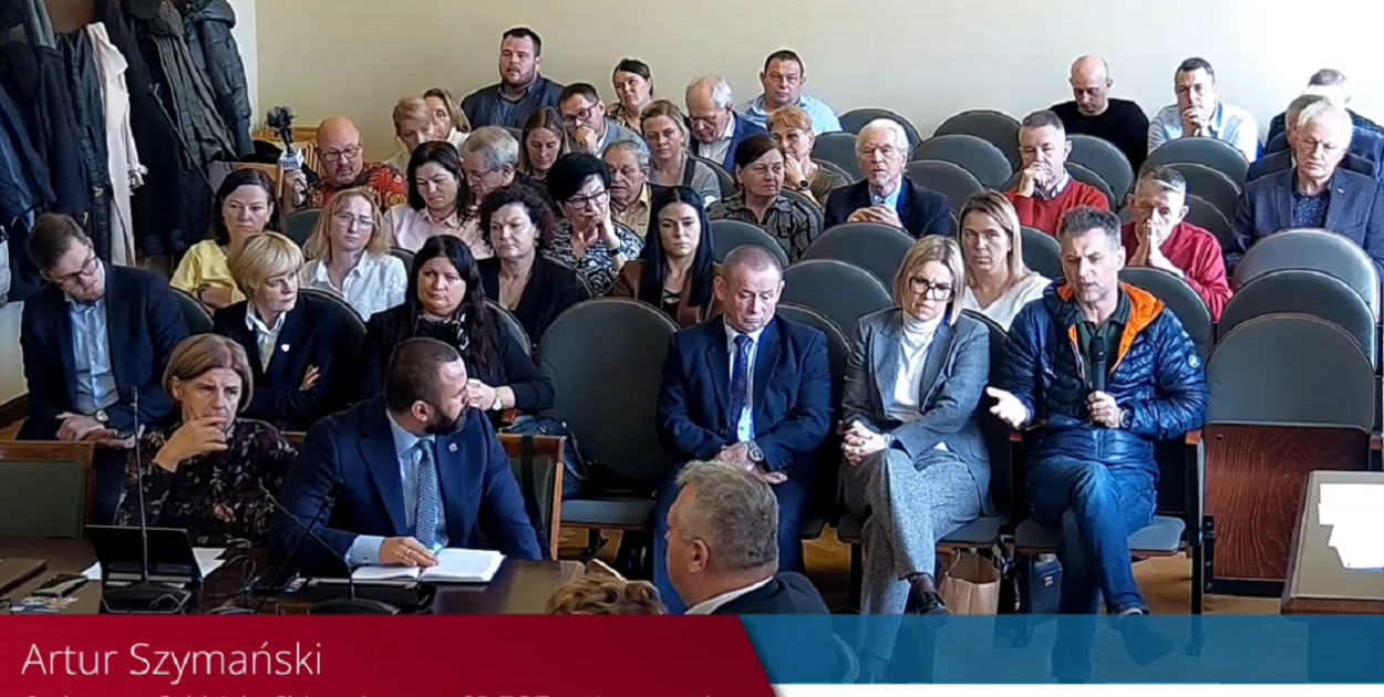 Słowa lek. Artura Szymańskiego odbiły się szerokim echem