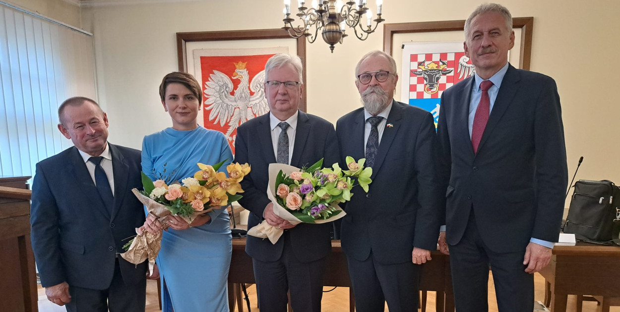 Natalia Mandrysz objęła funkcję skarbnika powiatu jesienią 2023 r.- fot. M.Wiśniewska