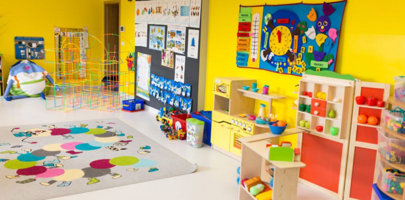 Sale dla dzieci są kolorowe i dobrze doposażone - fot. Przedszkole Parafialne w Zdunach