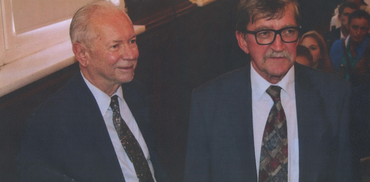 Zenek Balanicki (z prawej) i prof. Janusz Rybakowski
